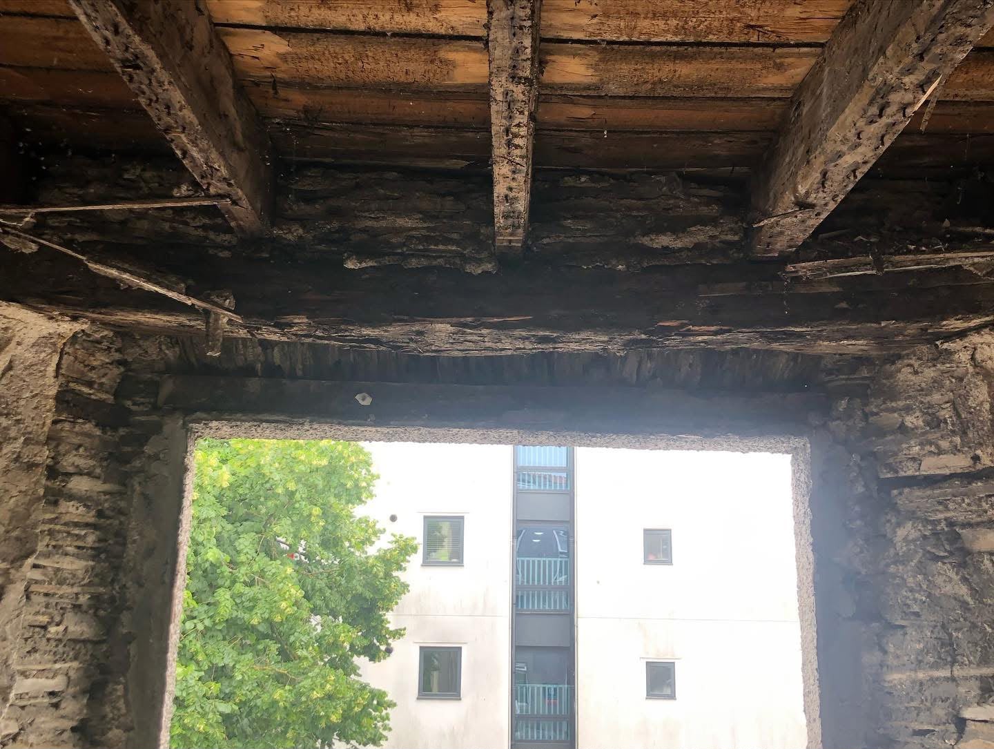 Structural steel and lintel work on a house to HMO conversion in Cornwall